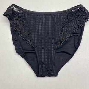 Marie Jo BLK High Leg Panties, L